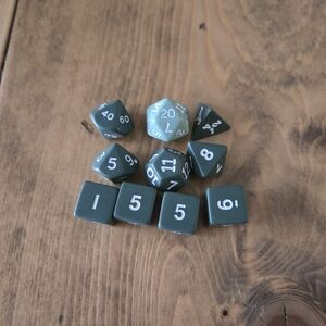 D&D Tomb of Annihilation Dice Set (No Tin)